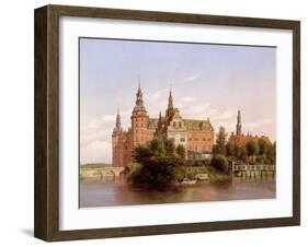 Frederiksborg Castle, Denmark, 1848-Ferdinand Richardt-Framed Giclee Print