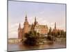 Frederiksborg Castle, Denmark, 1848-Ferdinand Richardt-Mounted Giclee Print