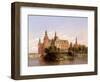 Frederiksborg Castle, Denmark, 1848-Ferdinand Richardt-Framed Giclee Print