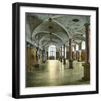 Frederiksborg Castle, the Hall of Knights, Called Hall of the Rose-Leon, Levy et Fils-Framed Photographic Print