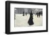 Frederiksborg Park, Copenhagen in Winter-Paul Fischer-Framed Giclee Print