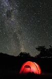 Hilleberg Tent under the Night Sky, Patagonia, Aysen, Chile-Fredrik Norrsell-Photographic Print