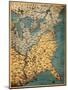 Free and Slave States of America, c. 1850-Science Source-Mounted Giclee Print