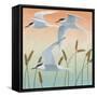 Free as a Bird II v2-Kathrine Lovell-Framed Stretched Canvas