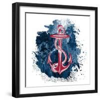 Free as the Sea 2-Kimberly Allen-Framed Art Print