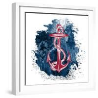 Free as the Sea 2-Kimberly Allen-Framed Art Print