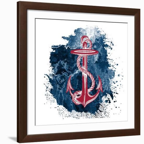 Free as the Sea 2-Kimberly Allen-Framed Art Print