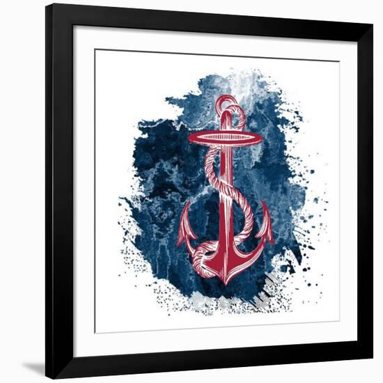 Free as the Sea 2-Kimberly Allen-Framed Art Print