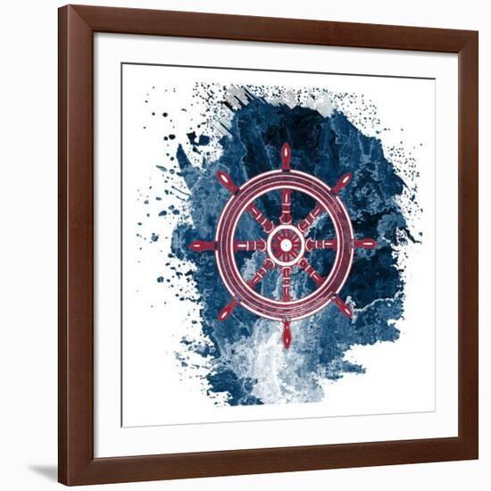 Free as the Sea 3-Kimberly Allen-Framed Art Print