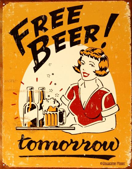 Tin Sign, , large