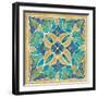 Free Bird Mexican Tiles II-Daphne Brissonnet-Framed Art Print