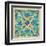 Free Bird Mexican Tiles II-Daphne Brissonnet-Framed Art Print