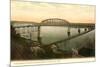 Free Bridge, Little Rock, Arkansas-null-Mounted Art Print