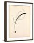 Free Curve to the Point - Accompanying Sound of Geometric Curves, 1925 (Ink on Paper)-Wassily Kandinsky-Framed Giclee Print