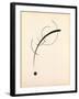 Free Curve to the Point - Accompanying Sound of Geometric Curves, 1925 (Ink on Paper)-Wassily Kandinsky-Framed Giclee Print