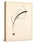 Free Curve to the Point - Accompanying Sound of Geometric Curves, 1925 (Ink on Paper)-Wassily Kandinsky-Stretched Canvas