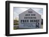 Free Derry Corner, Republican political sign for Free Derry, Bogside Area, Derry, County Londond...-null-Framed Photographic Print