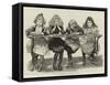 Free Education, a Difficult Problem-Charles Paul Renouard-Framed Stretched Canvas