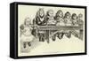 Free Education, the Babies' Bench-Charles Paul Renouard-Framed Stretched Canvas