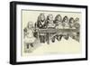 Free Education, the Babies' Bench-Charles Paul Renouard-Framed Giclee Print