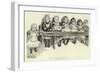 Free Education, the Babies' Bench-Charles Paul Renouard-Framed Giclee Print