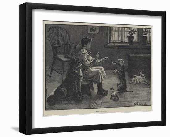 Free Education-S.t. Dadd-Framed Premium Giclee Print