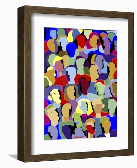 Free Expression-Diana Ong-Framed Giclee Print