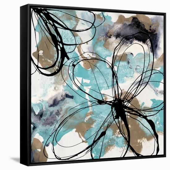 Free Flow II-Natasha Barnes-Framed Stretched Canvas