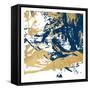 Free Form Blue-OnRei-Framed Stretched Canvas