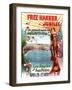 Free Harbor Jubilee Poster, Los Angeles & San Pedro, California-null-Framed Art Print