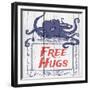 Free Hugs-null-Framed Giclee Print