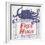 Free Hugs-null-Framed Giclee Print