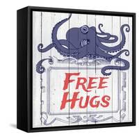 Free Hugs-null-Framed Stretched Canvas