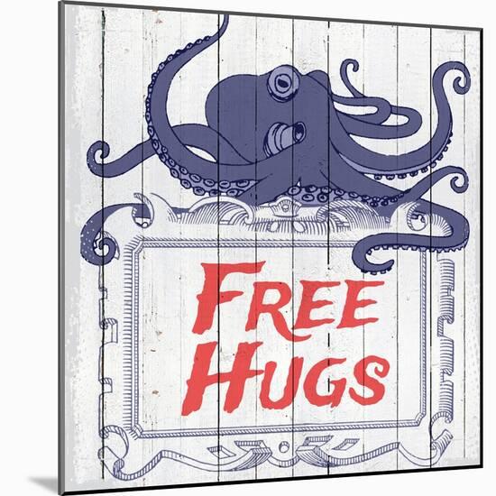 Free Hugs-null-Mounted Giclee Print