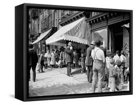 Free Ice in New York-null-Framed Stretched Canvas