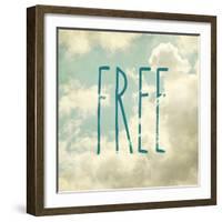 Free in the Clouds-Sarah Gardner-Framed Art Print