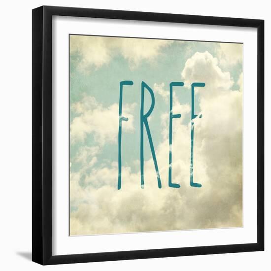 Free in the Clouds-Sarah Gardner-Framed Art Print