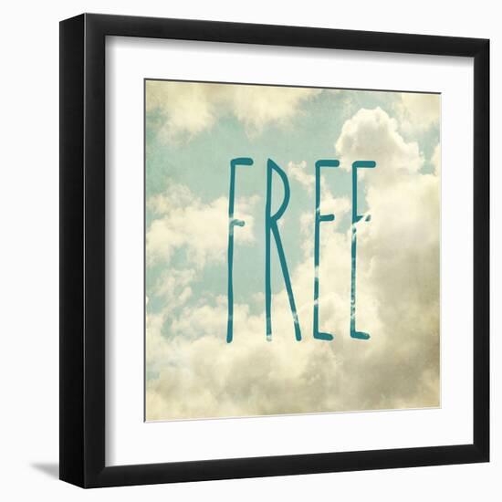 Free in the Clouds-Sarah Gardner-Framed Art Print