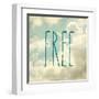 Free in the Clouds-Sarah Gardner-Framed Art Print