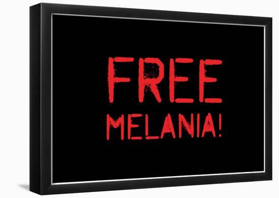 Free Melania! - RB-null-Framed Poster