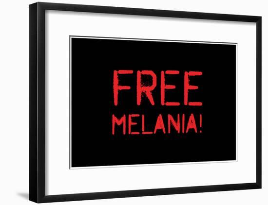 Free Melania! - RB-null-Framed Poster