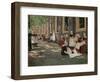 Free Period in the Amsterdam Orphanage-Max Liebermann-Framed Giclee Print