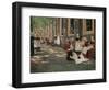 Free Period in the Amsterdam Orphanage-Max Liebermann-Framed Giclee Print