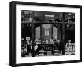 Free Pharmacy on New Health Plan-null-Framed Photographic Print