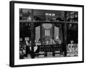 Free Pharmacy on New Health Plan-null-Framed Photographic Print