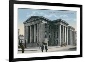 Free Public Library, New Bedford-null-Framed Art Print