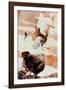 Free Range Chickens-Micheal Zarowsky-Framed Giclee Print