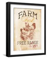 Free Range Eggs-Jace Grey-Framed Art Print