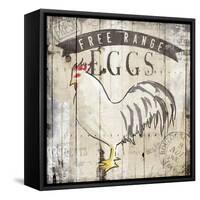 Free Range Eggs-OnRei-Framed Stretched Canvas