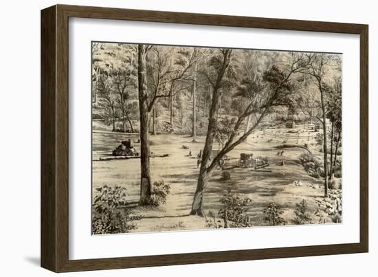 Free Selector's Hut, Australia, 1879-McFarlane and Erskine-Framed Giclee Print